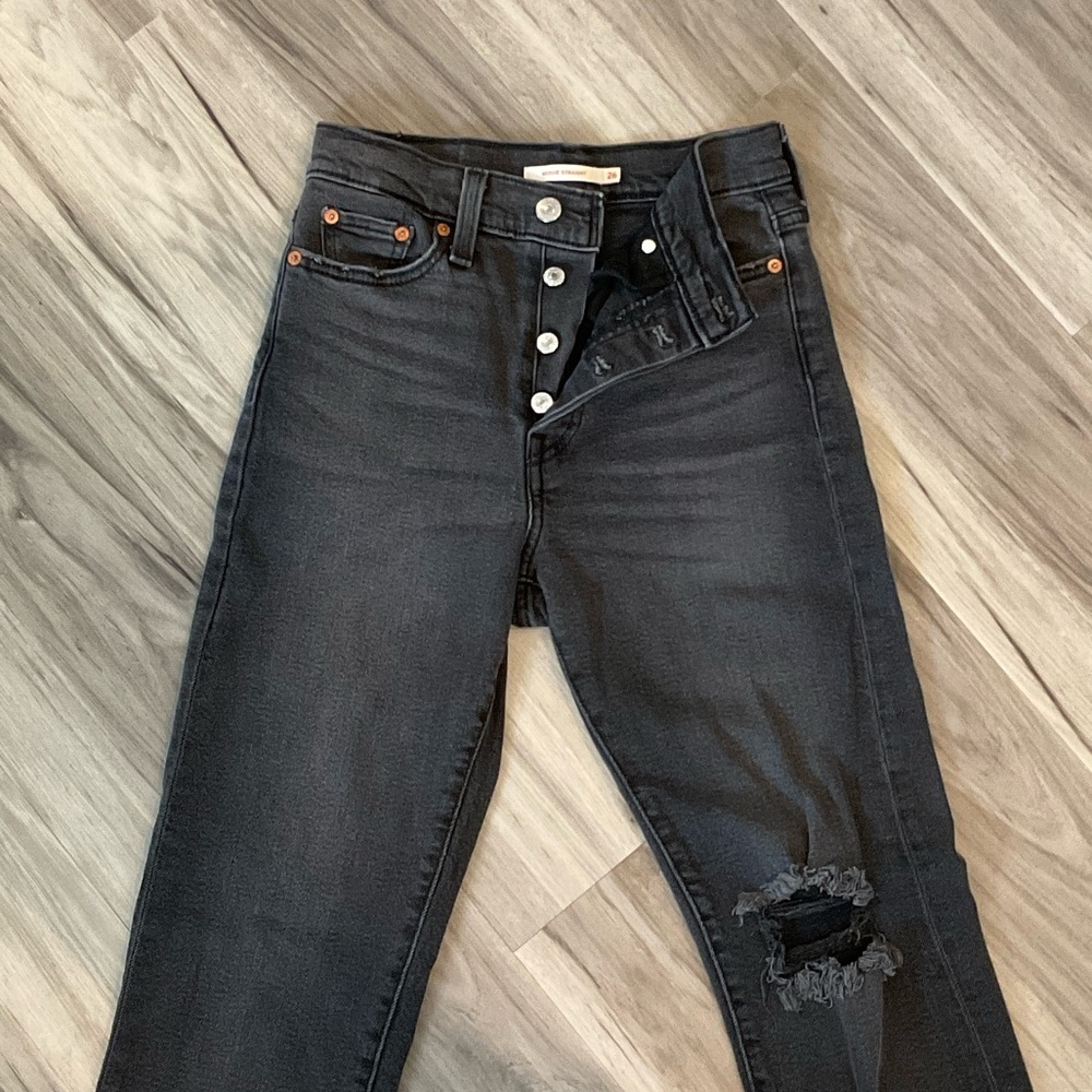 Levi’s Wedgie Straight Jeans Womens NWOT Size 26 - Picture 5 of 11